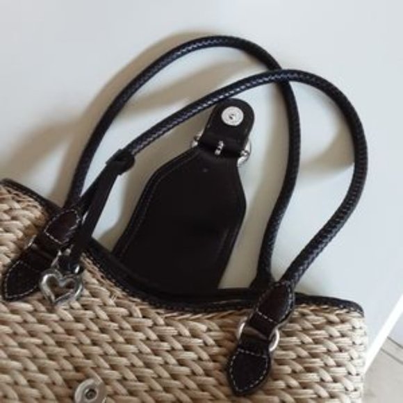 Brighton woven purse with buckle magnet clasp - Picture 3 of 6